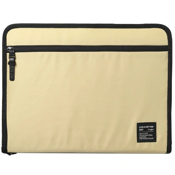 Ringke Smart Zip Pouch for a laptop up to 13" with a stand - beigeeng