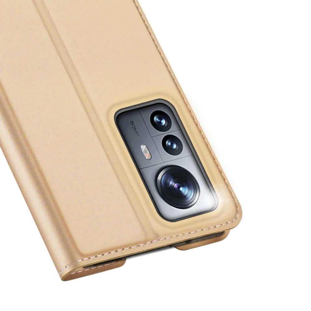 Dux Ducis Skin Pro Holster Cover Flip Cover for Xiaomi 12 Pro goldeng