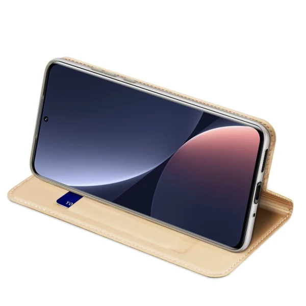 Dux Ducis Skin Pro Holster Cover Flip Cover for Xiaomi 12 Pro goldeng