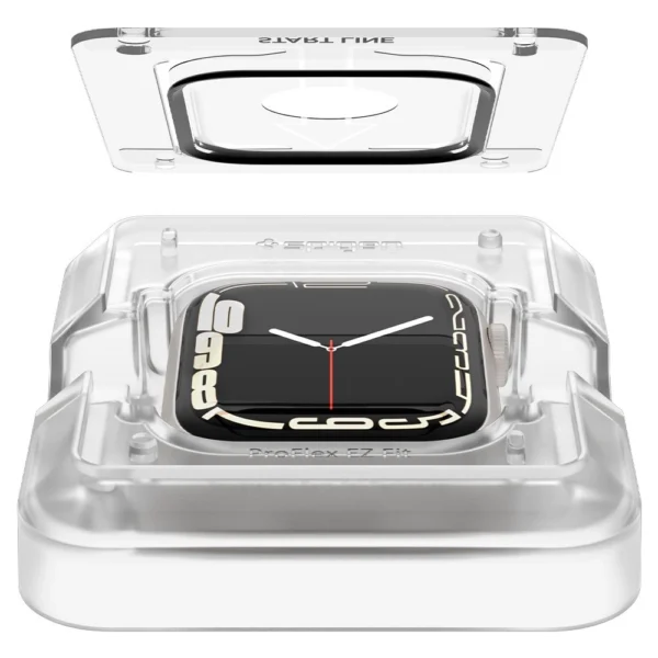 Spigen ProFlex EZ Fit Hybrid Glass for Apple Watch 7 / 8 (45 mm) - 2 pcs.eng