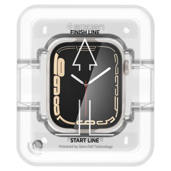 Spigen ProFlex EZ Fit Hybrid Glass for Apple Watch 7 / 8 (45 mm) - 2 pcs.eng