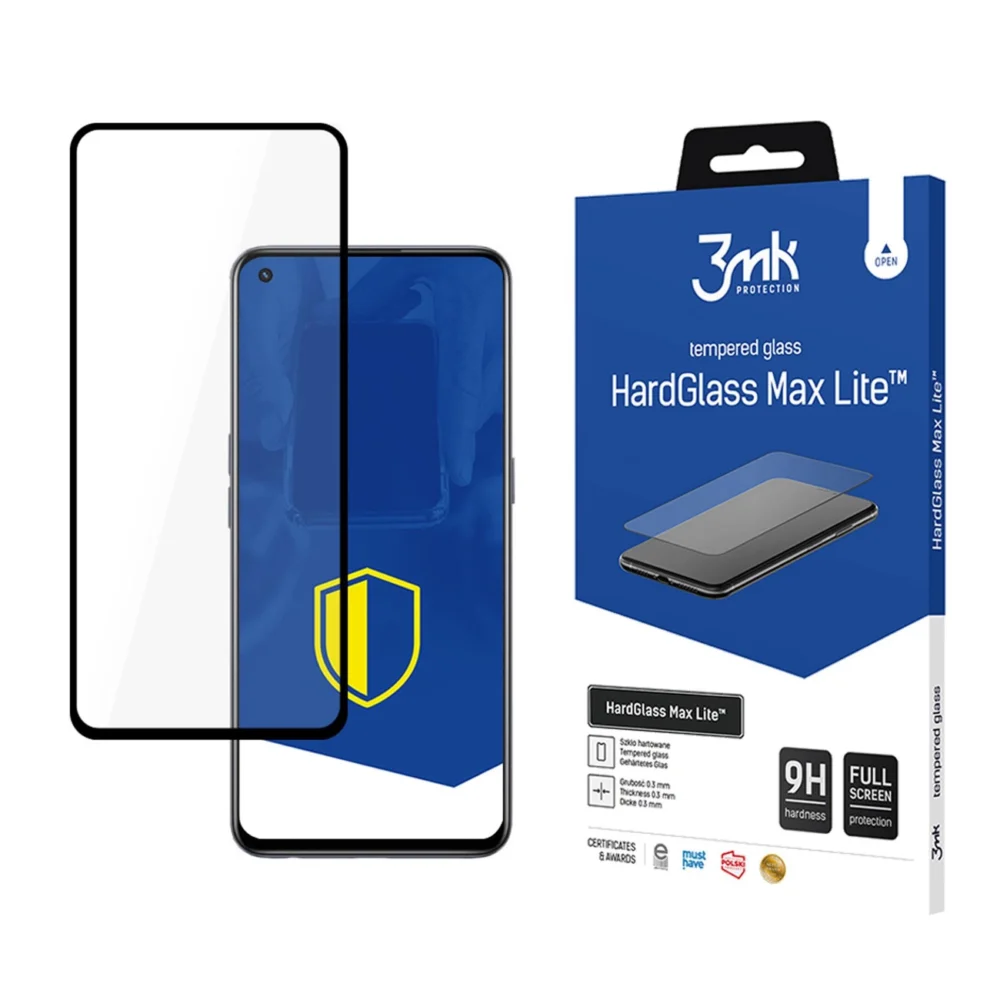 3MK HG Max Lite Realme GT Master black / blackeng
