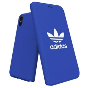 Adidas Booklet Case Canvas iPhone X/Xs blue/niebieski 30279eng