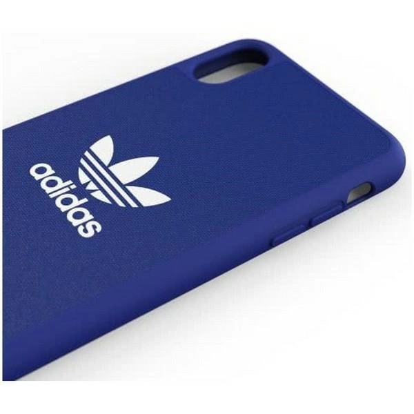Adidas Moulded Case CANVAS iPhone Xs Max niebieski/blue 34960eng