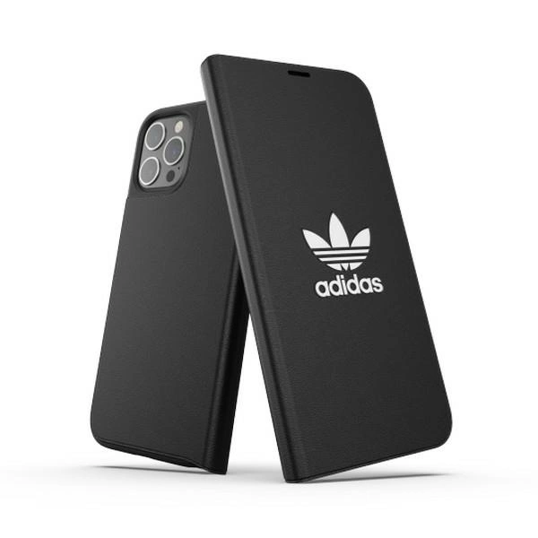 Adidas OR Booklet Case BASIC iPhone 12 Pro Max 6,7" czarno biały/black white 42228eng