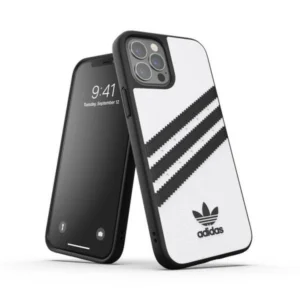 Adidas OR Moulded PU FW20 iPhone 12 Pro czarno biały/black white 42238eng