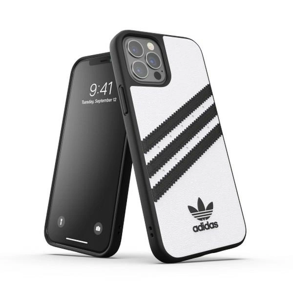 Adidas OR Moulded PU FW20 iPhone 12 Pro czarno biały/black white 42238eng