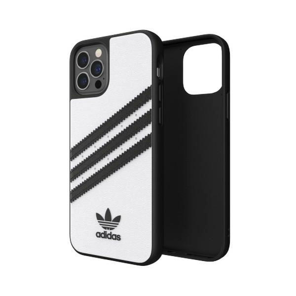 Adidas OR Moulded PU FW20 iPhone 12 Pro czarno biały/black white 42238eng