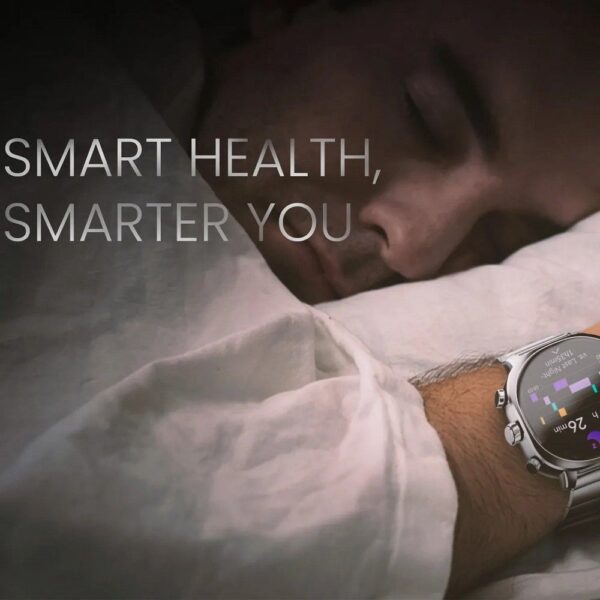 HIFUTURE stainless steel smartwatch with artificial intelligence AIX (OLED) (CORNING GLASS) black