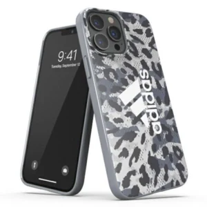 Adidas OR Snap Case Leopard iPhone 13 Pro Max 6,7" szary/grey 47262eng