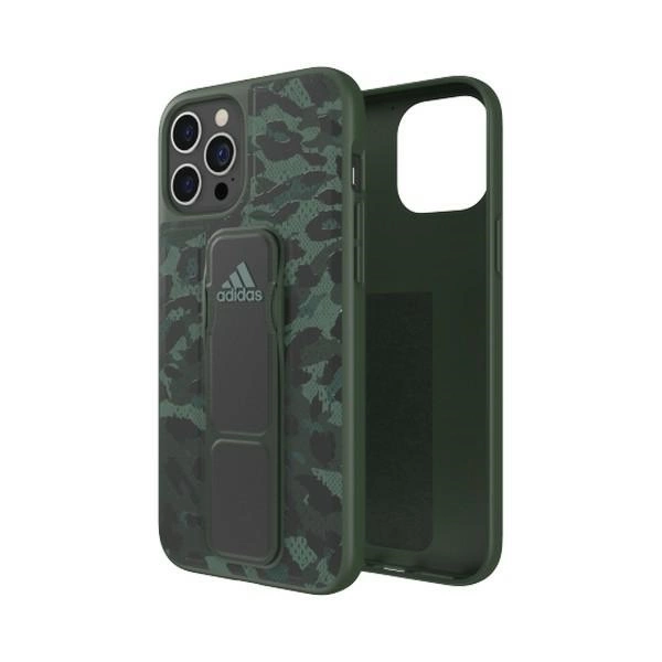 Adidas SP Grip Case Leopard iPhone 12 Pro Max green/zielony 43723eng