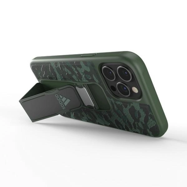 Adidas SP Grip Case Leopard iPhone 12 Pro Max green/zielony 43723eng