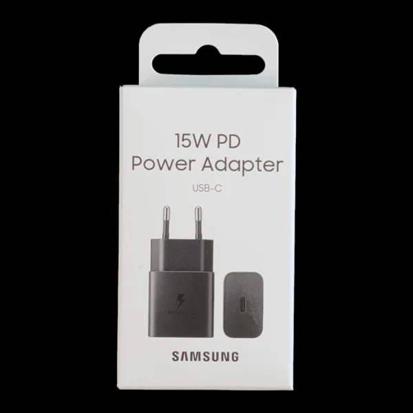 Samsung EP-T1510NBEGEU 15W PD USB-C AFC Wall Charger - Blackeng