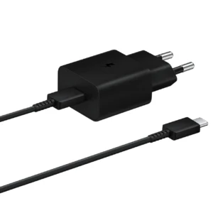 Samsung EP-T1510XBEGEU 15W PD USB-C AFC Wall Charger with USB-C Cable - Blackeng