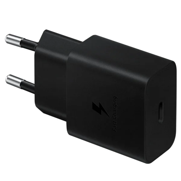 Samsung EP-T1510XBEGEU 15W PD USB-C AFC Wall Charger with USB-C Cable - Blackeng