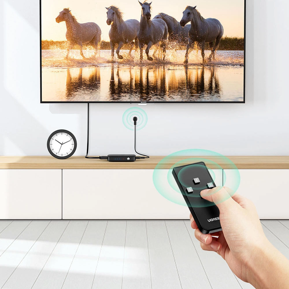 [ON RETURN] Ugreen switch splitter HDMI switch - 3x HDMI 4K 30Hz black (CM332 80125)eng