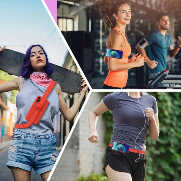 Rope Case Silicone Cover with Lanyard Purse Lanyard Strap for Xiaomi Redmi Note 11 Pro Pinkeng