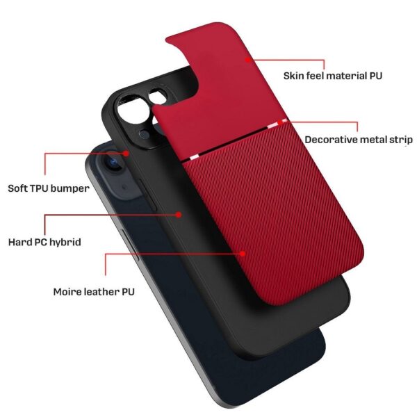 NOBLE case for IPHONE 13 Mini red