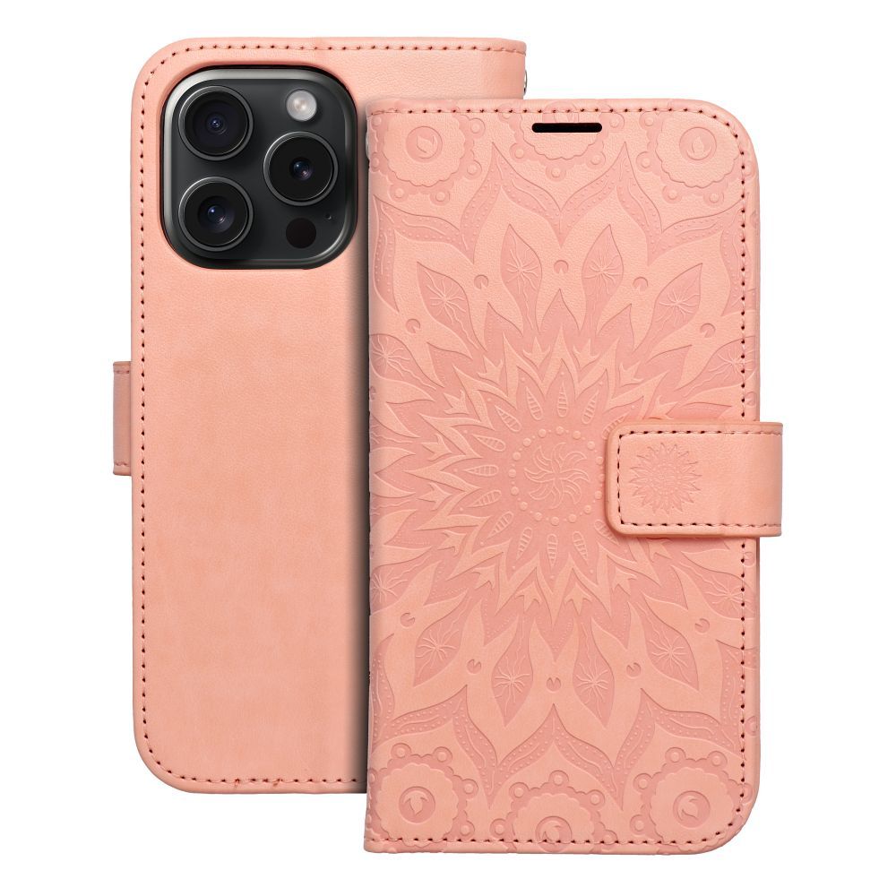 MEZZO Book case for IPHONE 17 mandala peach fuzz
