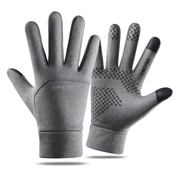 Winter gloves insulated with smartphone function size XL RC-K-1180 gray