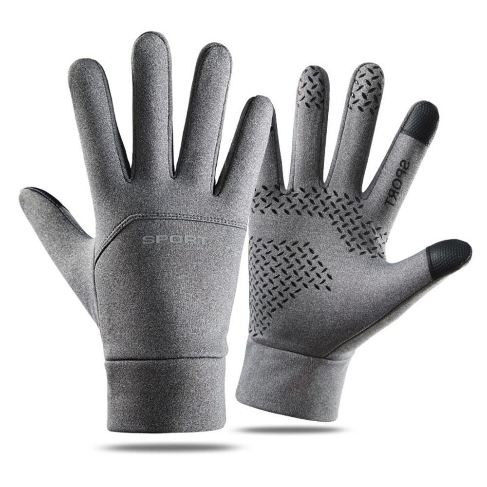 Winter gloves insulated with smartphone function size XL RC-K-1180 gray