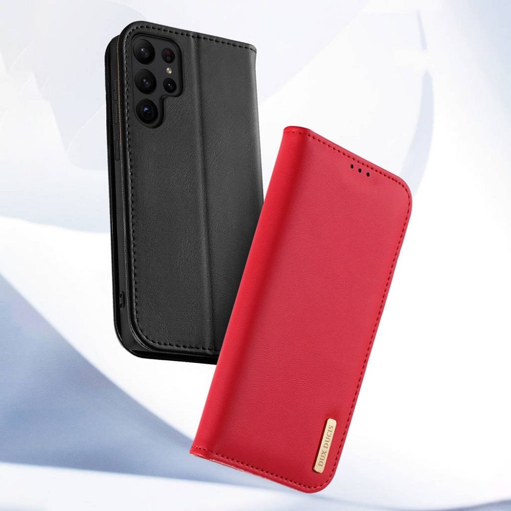 DUX DUCIS wallet case HIVO for SAMSUNG S23 Plus red