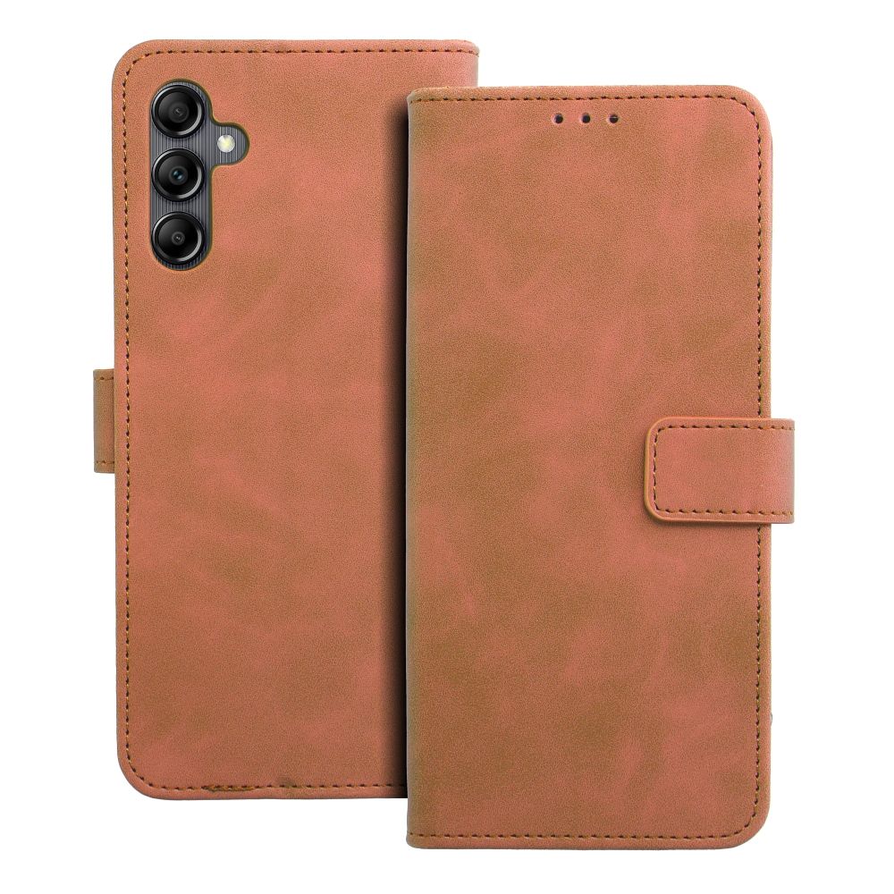 8f03ad64c39bdb669996cda761fd011d TENDER Book Case for SAMSUNG A14 4G / A14 5G brown