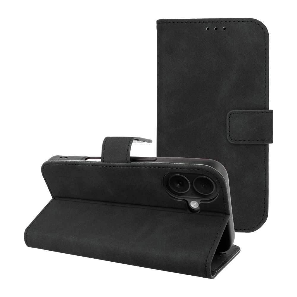 8f52f66eb132be4908865c512756a042 TENDER Book Case for IPHONE 16 black