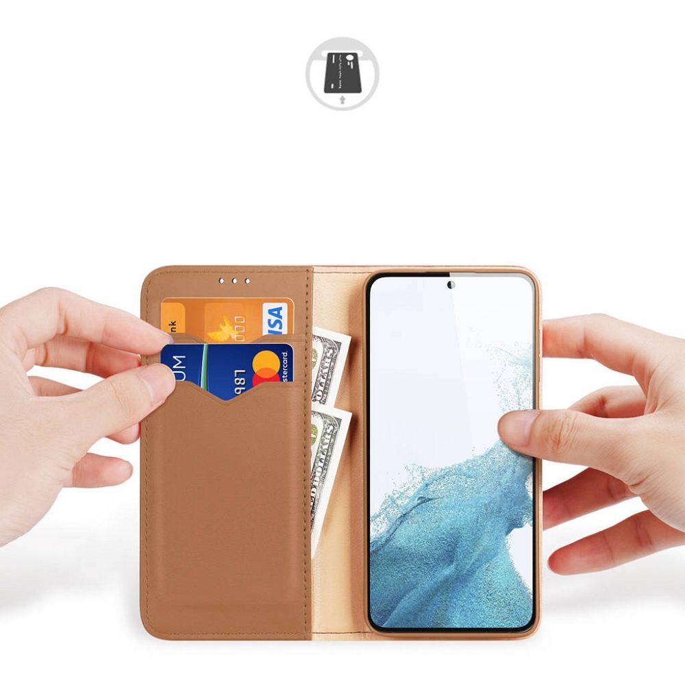DUX DUCIS wallet case HIVO for SAMSUNG S23 Plus black