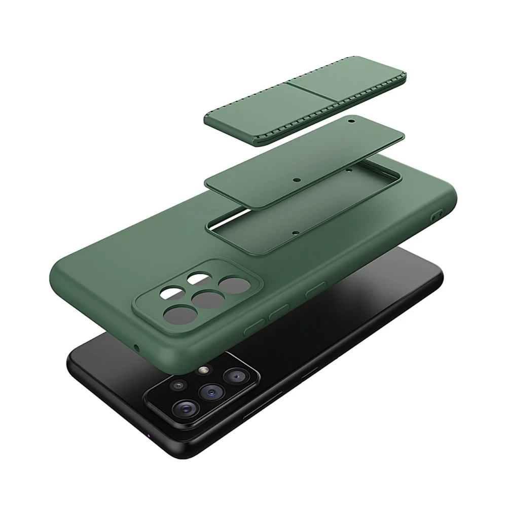 Wozinsky Kickstand Case Silicone Stand Cover for Xiaomi Redmi Note 11 Pro redeng