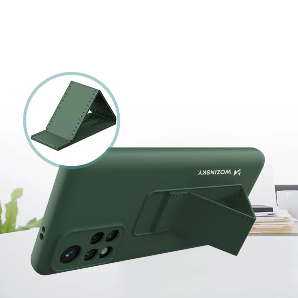 Wozinsky Kickstand Case Silicone Stand Cover for Xiaomi Redmi 10 Redeng