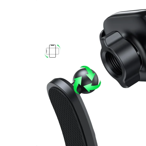 [ON RETURN] Ugreen car clamp for phone on the cockpit glass black (LP370)eng
