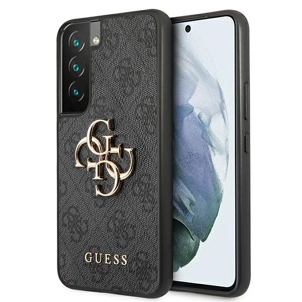 Guess GUHCS22S4GMGGR S901 S22 szary/grey hardcase 4G Big Metal Logoeng