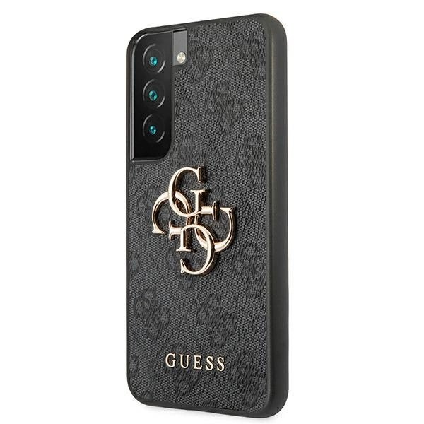 Guess GUHCS22S4GMGGR S901 S22 szary/grey hardcase 4G Big Metal Logoeng