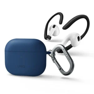 Uniq Nexo case for AirPods 3 + Ear Hooks Silicone - blueeng
