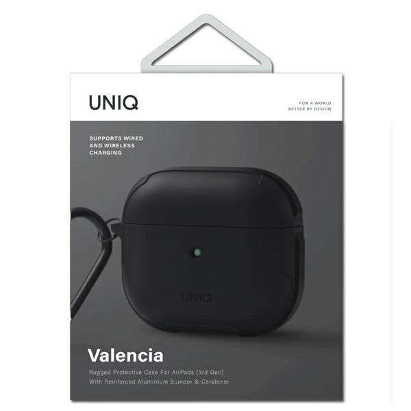 Uniq Valencia case for AirPods 3 - blackeng