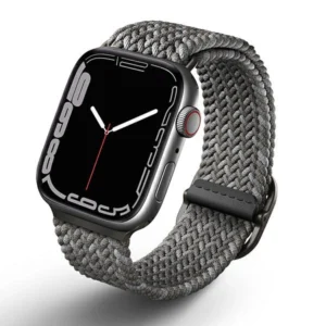 Uniq Aspen Braided Strap for Apple Watch 1/2/3/4/5/6/7/8/SE/SE2 44/42/45mm - Grayeng