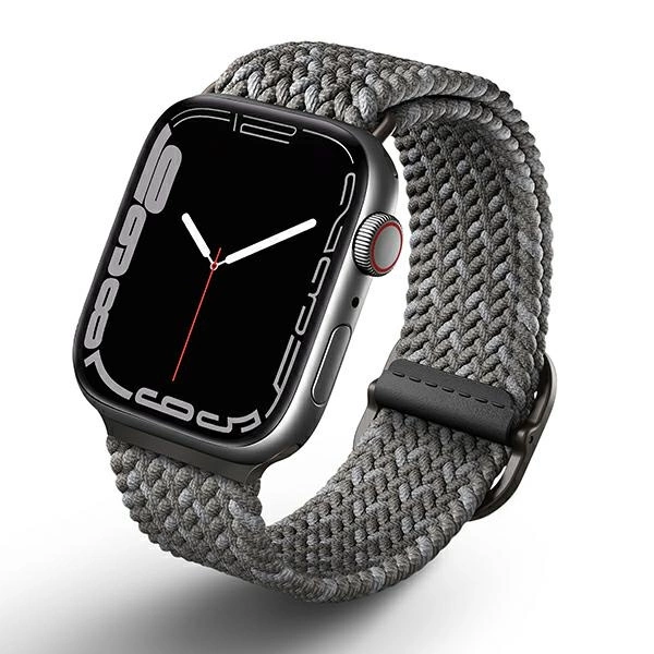 Uniq Aspen Braided Strap for Apple Watch 1/2/3/4/5/6/7/8/SE/SE2 44/42/45mm - Grayeng