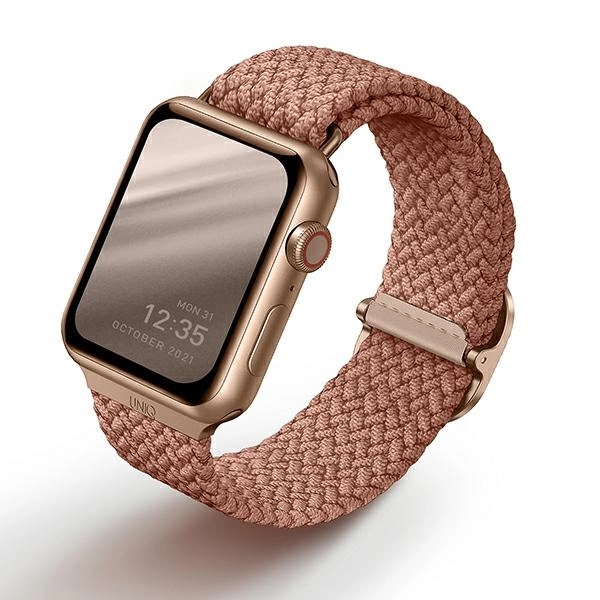Uniq Aspen Braided strap for Apple Watch 1/2/3/4/5/6/7/8/SE/SE2 44/42/45mm - pinkeng