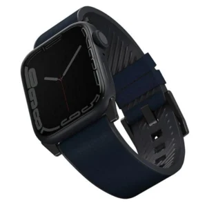 Uniq Straden Leather Hybrid Strap for Apple Watch 1/2/3/4/5/6/7/8/SE/SE2/Ultra 42/44/45/49mm - blueeng