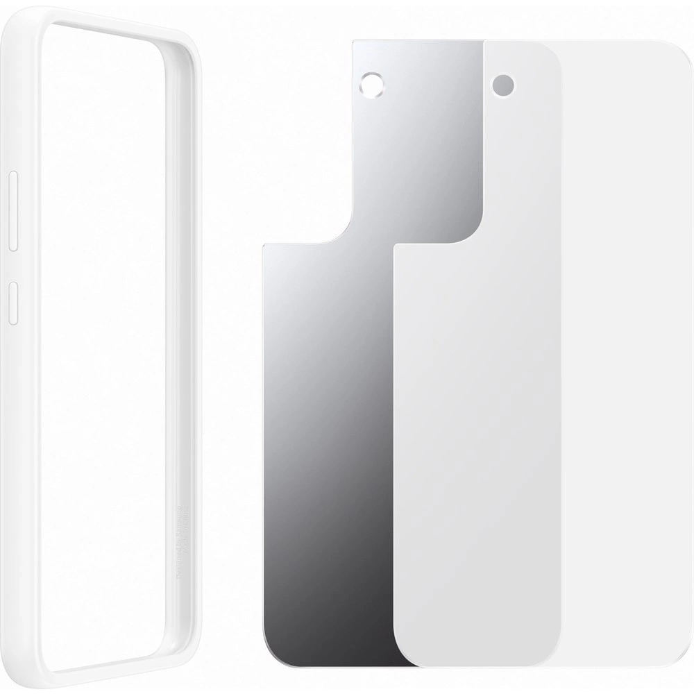 Samsung Frame Cover Case for Samsung Galaxy S22 + (S22 Plus) SM-S906B / DS white (EF-MS906CWEGWW)eng