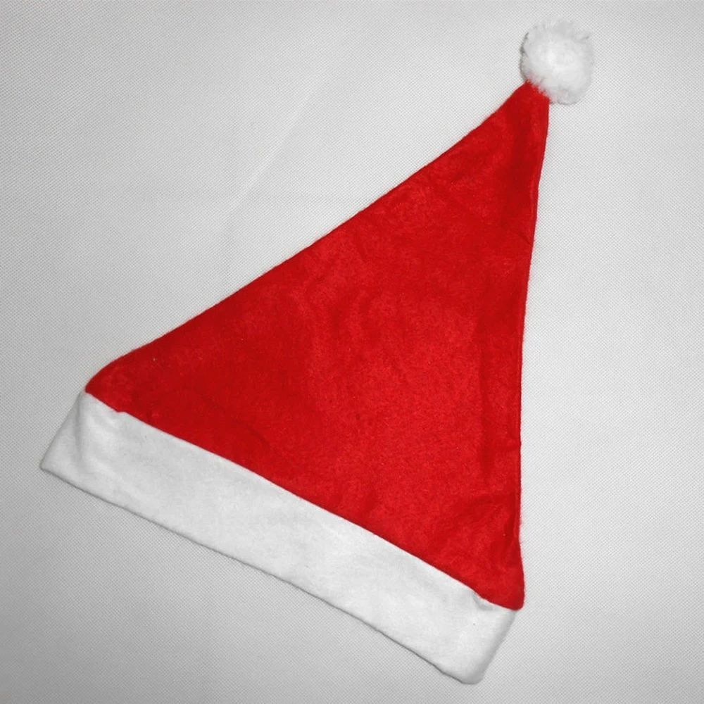 Santa Claus hat with pompom RC-K-296 red