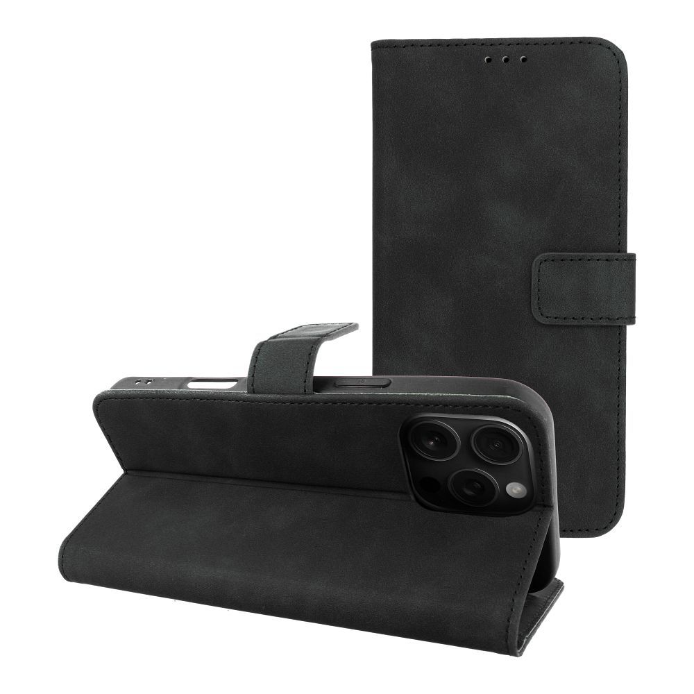 90437607adae01fb49618e4fdfb47304 TENDER Book Case for IPHONE 16 Pro Max black