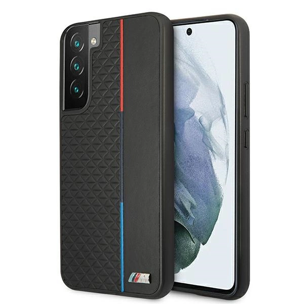 Etui BMW BMHCS22MTRTBK S22+ S906 czarny/black hardcase M Collection Triangleseng