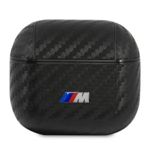 BMW BMA3WMPUCA AirPods 3 cover czarny/black PU Carbon M Collectioneng