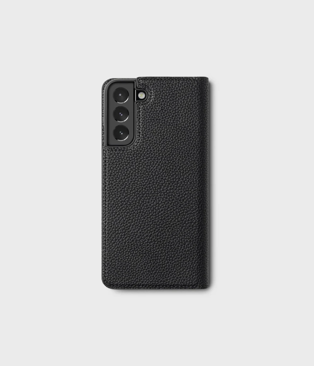 Ringke Folio Signature Flip Leather Case for Samsung Galaxy S22 Black (FSS119R263)eng