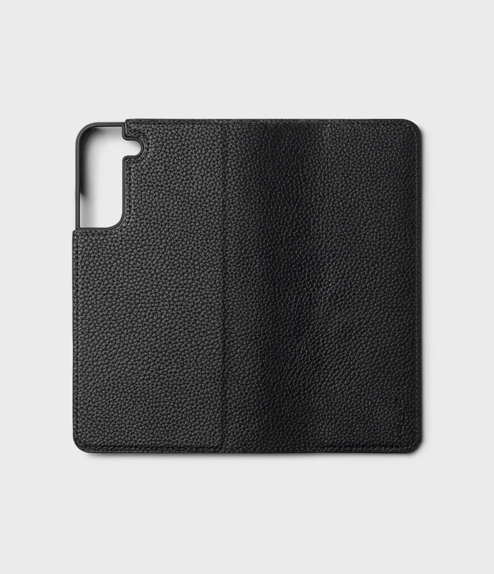 Ringke Folio Signature Flip Leather Case for Samsung Galaxy S22 Black (FSS119R263)eng