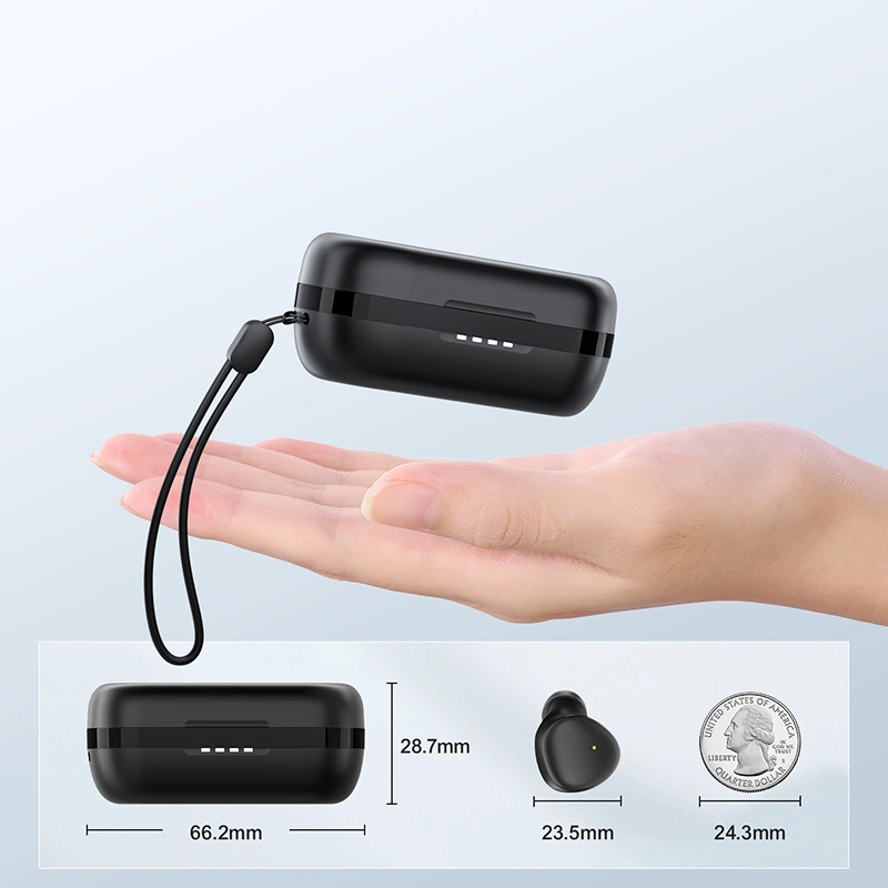 Joyroom TWS Bluetooth 5.1 300mAh wireless earphones black (JR-TL1 Pro)eng