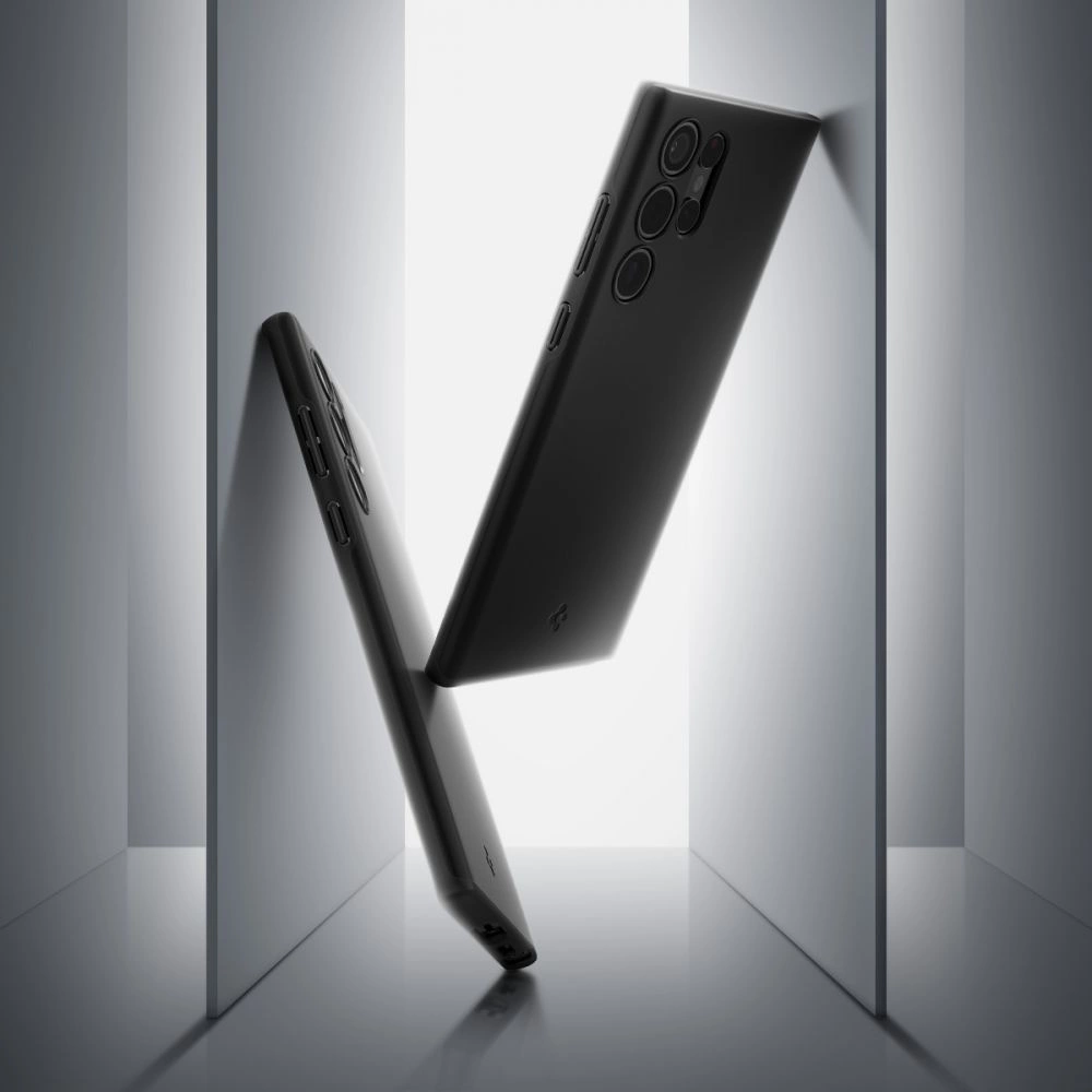Spigen Thin Fit Case for Samsung Galaxy S22 Ultra - Blackeng