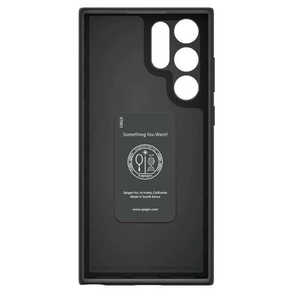 Spigen Thin Fit Case for Samsung Galaxy S22 Ultra - Blackeng